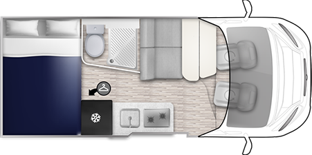 Camper elnagh e van premium layout
